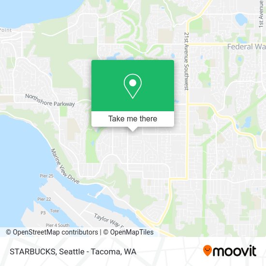 STARBUCKS map