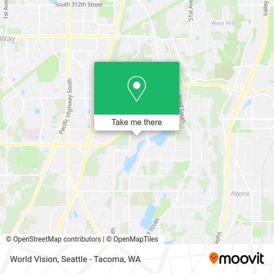World Vision map