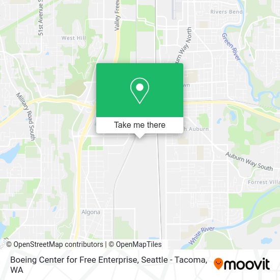 Mapa de Boeing Center for Free Enterprise