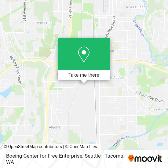 Mapa de Boeing Center for Free Enterprise