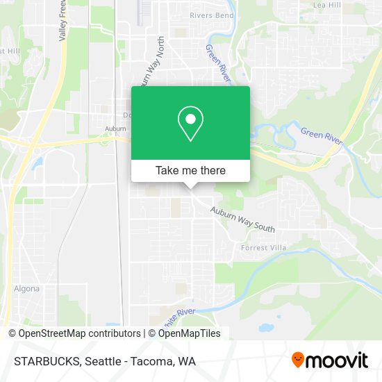 STARBUCKS map
