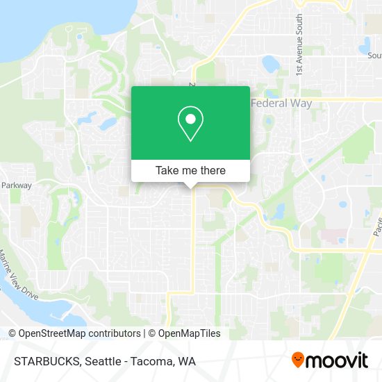 STARBUCKS map