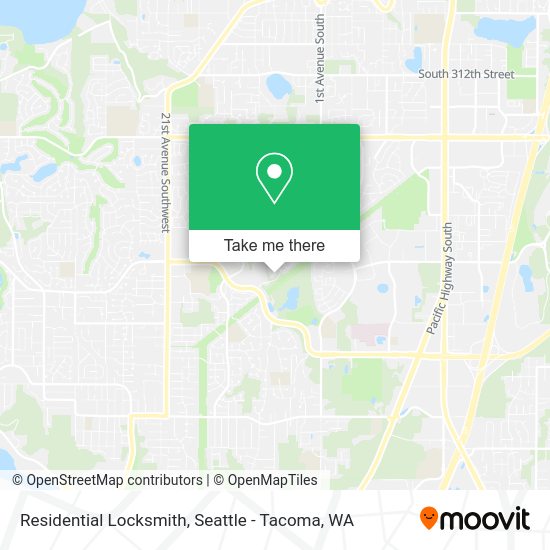 Residential Locksmith map