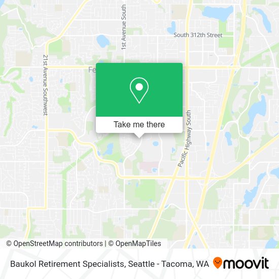 Baukol Retirement Specialists map