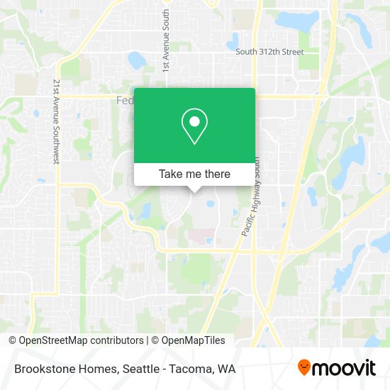 Brookstone Homes map