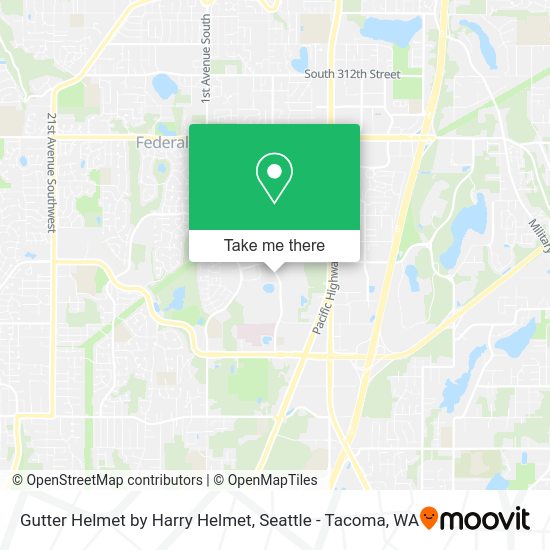 Gutter Helmet by Harry Helmet map