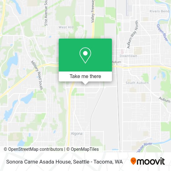 Sonora Carne Asada House map