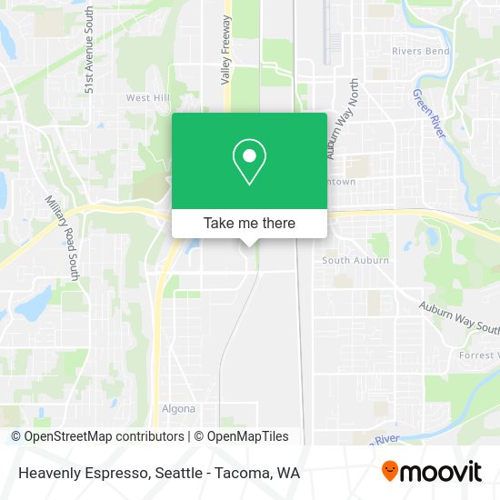 Mapa de Heavenly Espresso