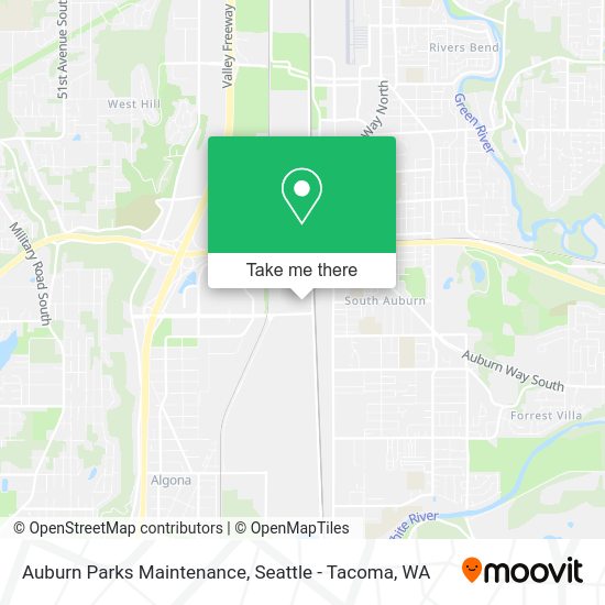 Auburn Parks Maintenance map