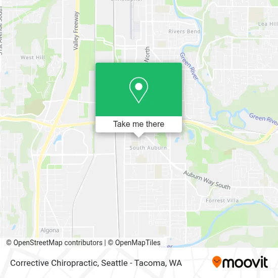 Corrective Chiropractic map