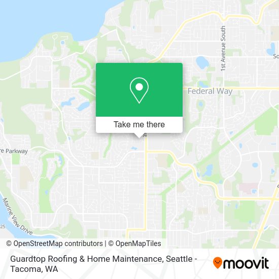 Guardtop Roofing & Home Maintenance map