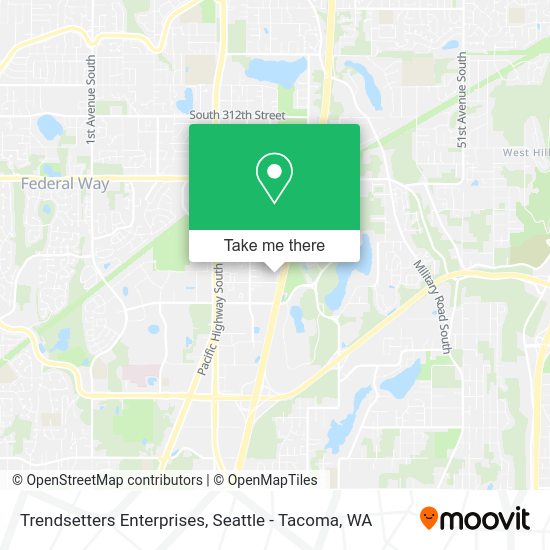Trendsetters Enterprises map