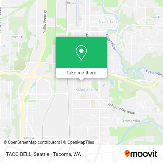 TACO BELL map