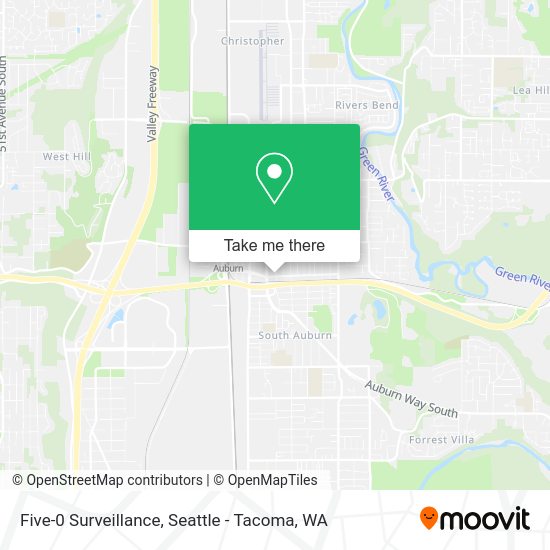 Five-0 Surveillance map