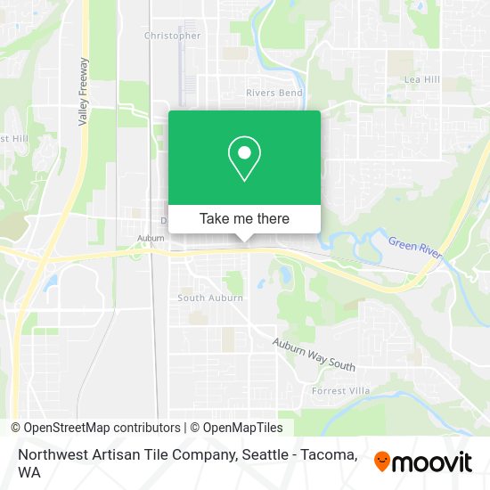 Northwest Artisan Tile Company map