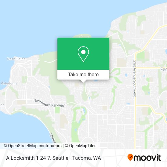 Mapa de A Locksmith 1 24 7