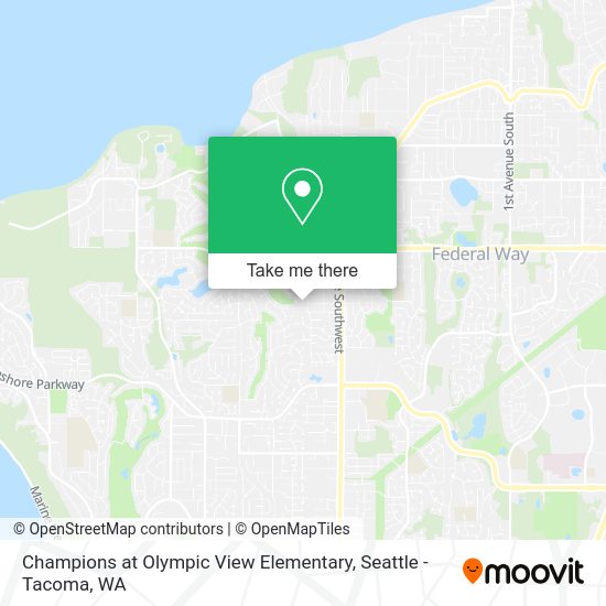 Champions at Olympic View Elementary map