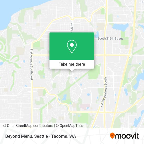 Beyond Menu map