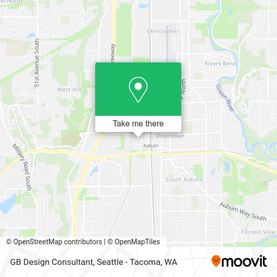 Mapa de GB Design Consultant