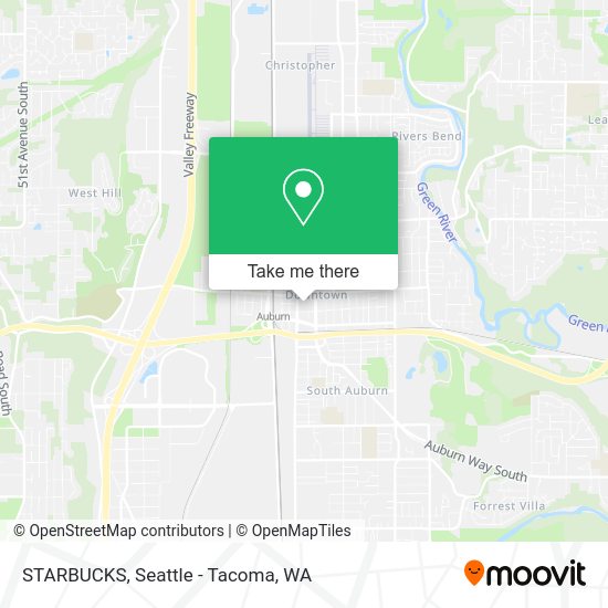 STARBUCKS map