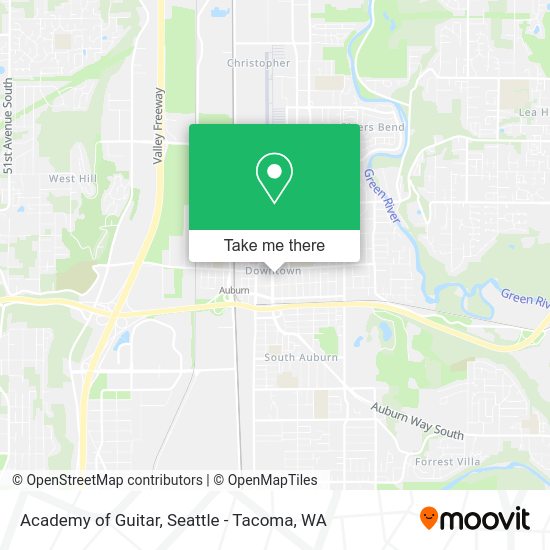 Academy of Guitar map