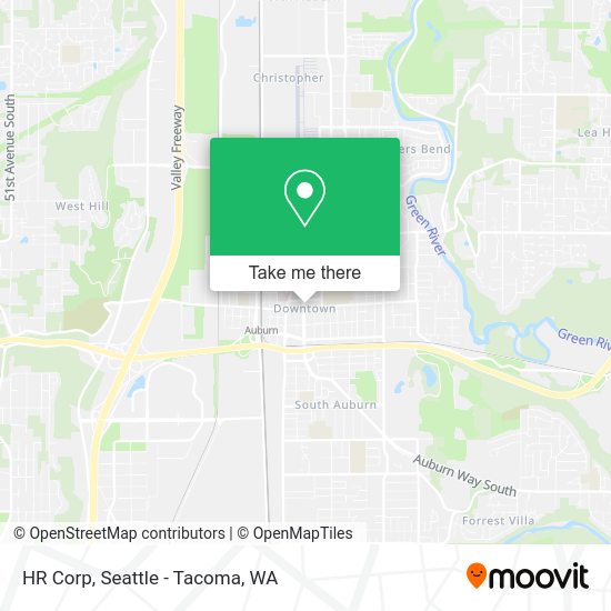 HR Corp map