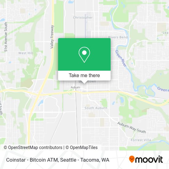 Coinstar - Bitcoin ATM map