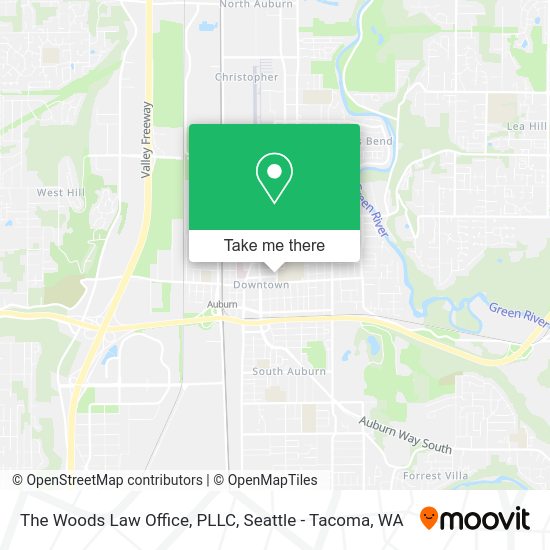 The Woods Law Office, PLLC map