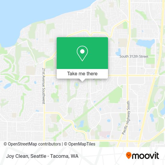 Joy Clean map