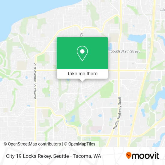 City 19 Locks Rekey map
