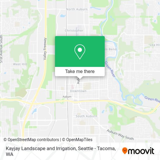 Kayjay Landscape and Irrigation map