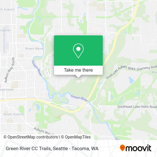 Mapa de Green River CC Trails
