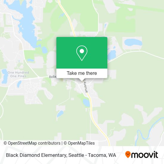 Black Diamond Elementary map