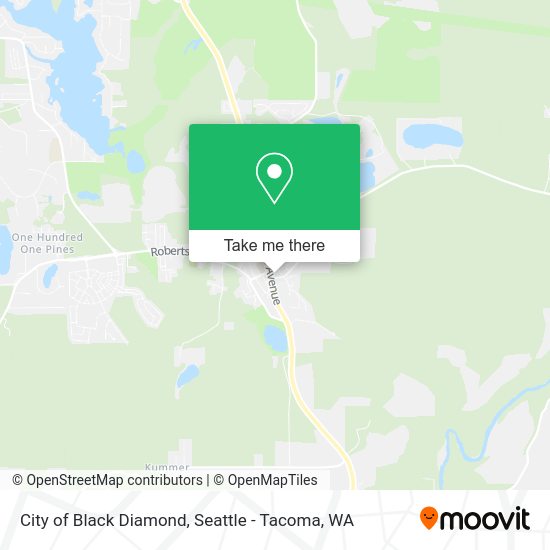 Mapa de City of Black Diamond