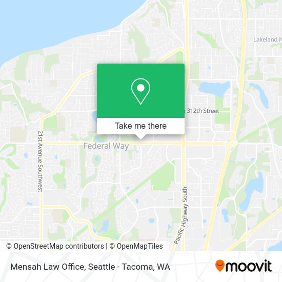 Mensah Law Office map