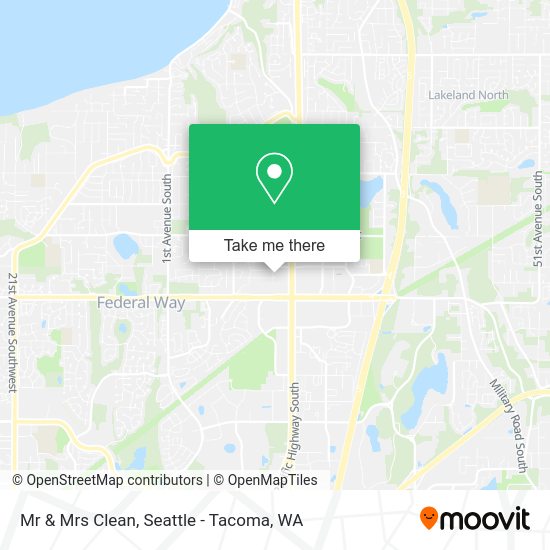 Mapa de Mr & Mrs Clean