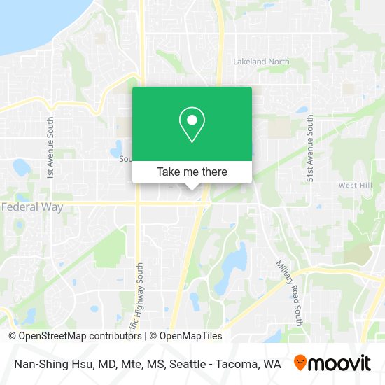 Nan-Shing Hsu, MD, Mte, MS map