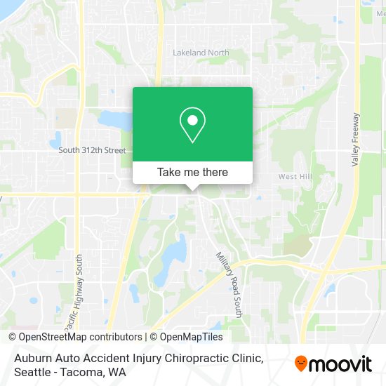 Mapa de Auburn Auto Accident Injury Chiropractic Clinic