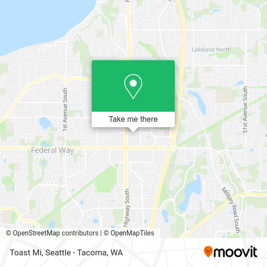 Toast Mi map