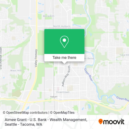 Aimee Grant - U.S. Bank - Wealth Management map