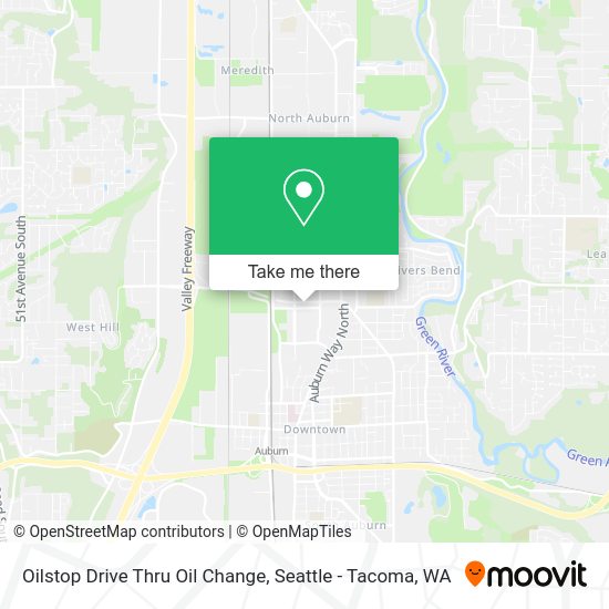 Oilstop Drive Thru Oil Change map