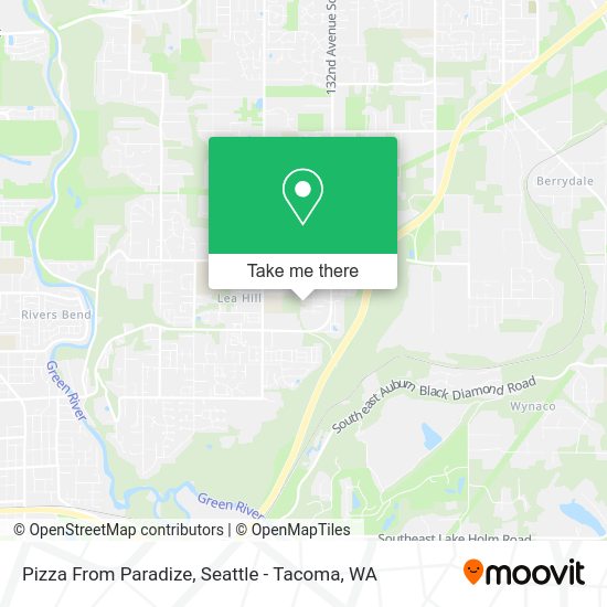 Pizza From Paradize map