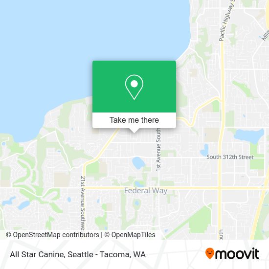 All Star Canine map