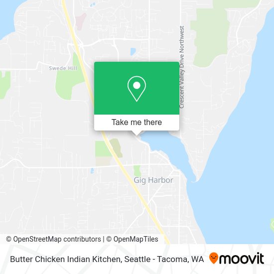 Butter Chicken Indian Kitchen map