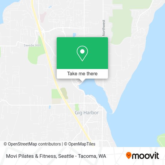 Movi Pilates & Fitness map