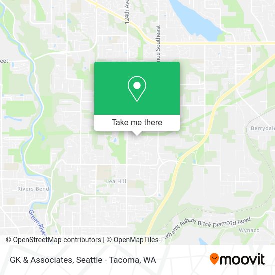GK & Associates map