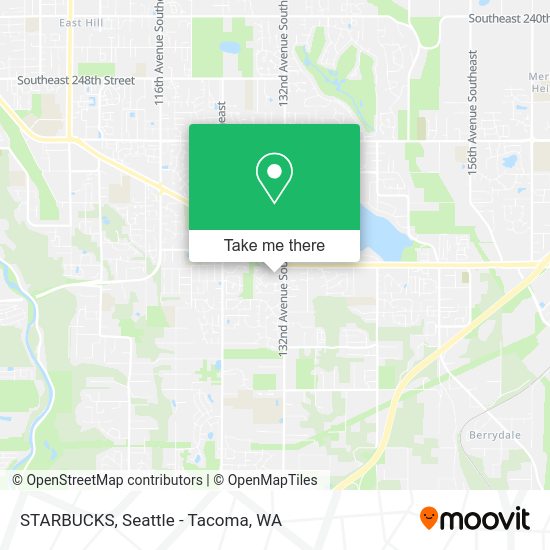 STARBUCKS map