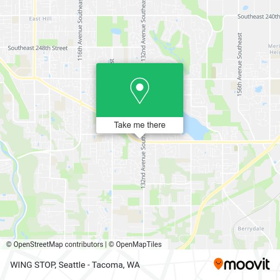 WING STOP map
