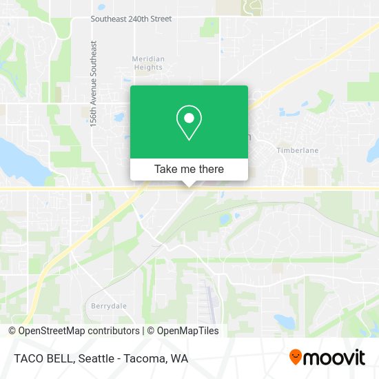 TACO BELL map
