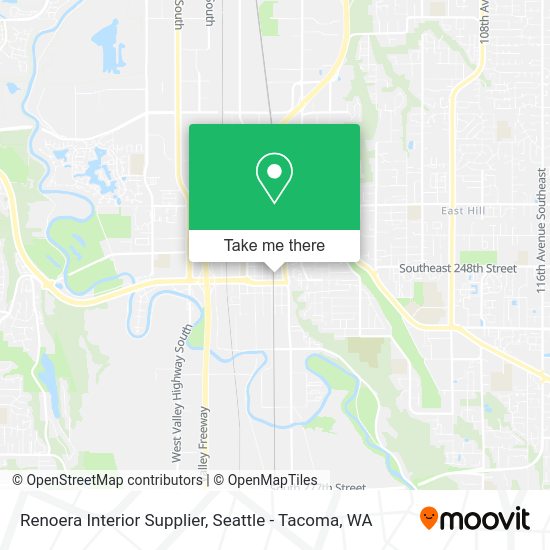 Renoera Interior Supplier map